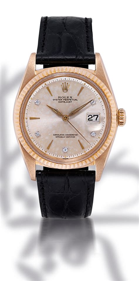 rolex datejust 1601 pink gold|rolex datejust 1601 for sale.